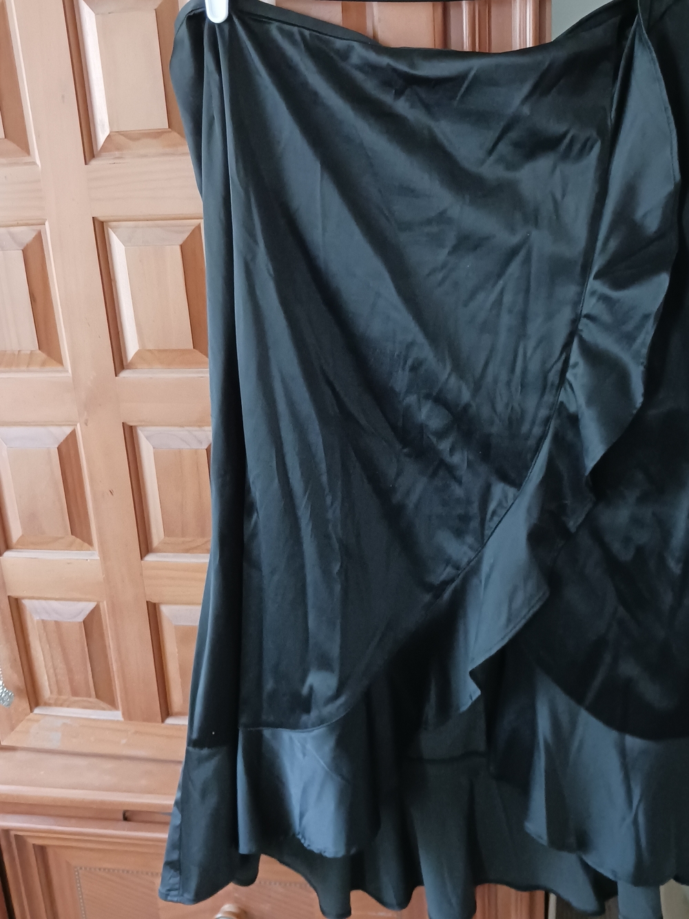 Ashley Stewart Black High-Low Skirt